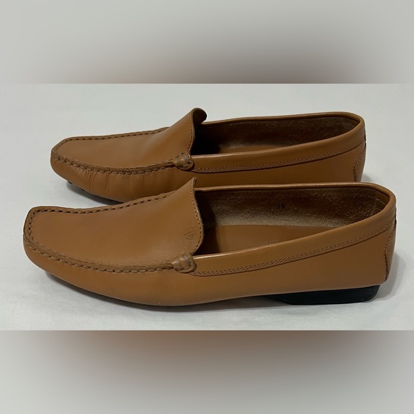 Tod’s Leather Driving Loafers Gommino Brown Old Money slip on comfort shoe - Picture 5 of 11